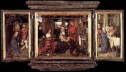 Hans Memling Triptych of Jan Floreins Spain oil painting artist